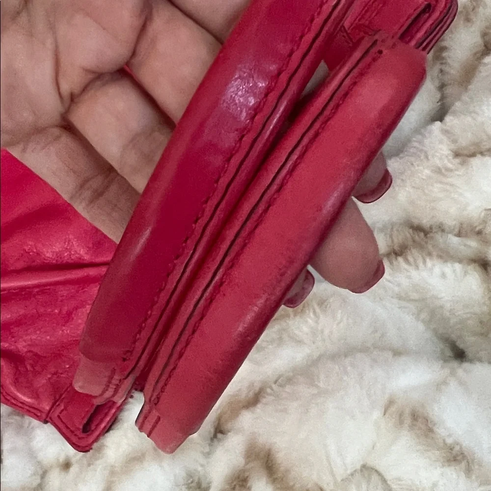 Coach Pleated Leather Shoulder Bag 13914 - Picture 16 of 16